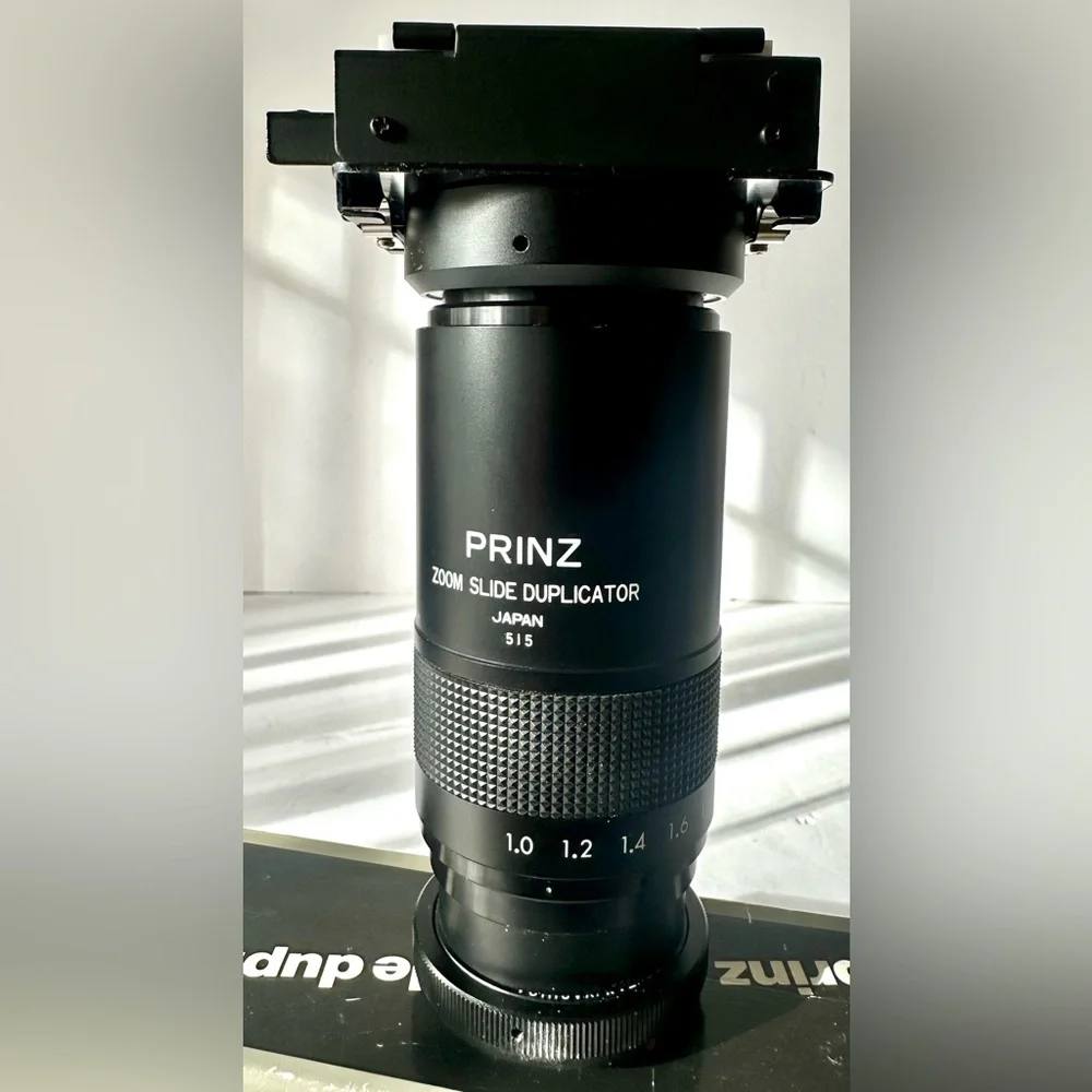 Prinz Zoom Slide Duplicator 1x-2x Japan 515 Film Photo Camera T-Mount